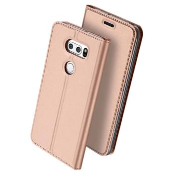 DUX Peňaženkový kryt LG V30 ružový