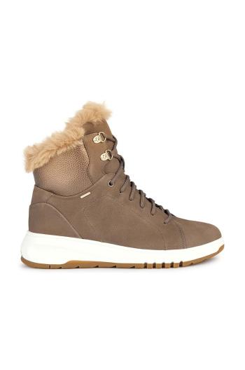 Snehule Geox D AERANTIS 4X4 B ABX hnedá farba, D36LAA 0767B C0013