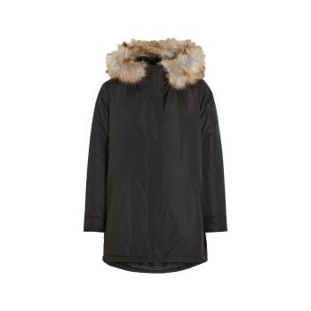 Vila  Parka Coat Loui - Black  Kabáty Čierna