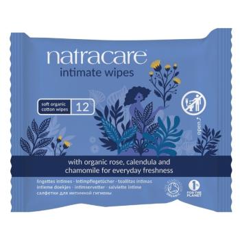 NATRACARE Vlhčené obrúsky pre intímnu hygienu 12 ks