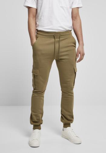 Urban Classics Cargo Sweatpants tiniolive - 3XL