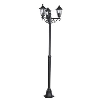 Stojaca lampa Eglo LATERNA 4 Slitina hliníku čierna 22145