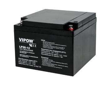 Batéria olovená 12V 26Ah VIPOW BAT0270