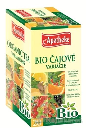 APOTHEKE BIO ČAJOVÉ VARIÁCIE, 10x1,5 g, 10x1,8 g, 1x20 ks