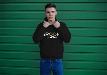 Personal Pánská mikina - Groom Barva: Čierna, Velikost - dospělý: XL