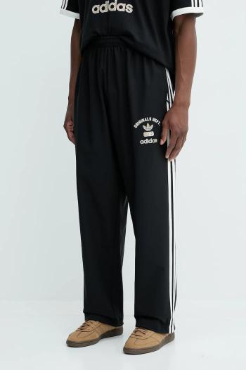 Tepláky adidas Originals OG Dept Tp čierna farba, s potlačou, KD6253