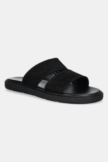 Nubukové šľapky Vagabond Shoemakers MASON pánske, čierna farba, 5965-050-20