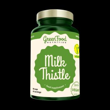 GREENFOOD NUTRITION Milk Thistle (Pestrec mariánsky) 90 kapsúl