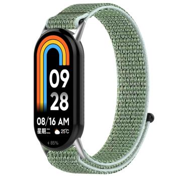 NYLON Vymeniteľný remienok pre Xiaomi Smart Band 9 zelený