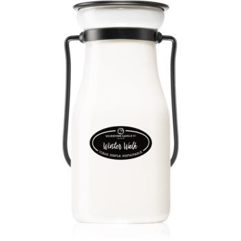 Milkhouse Candle Co. Creamery Winter Walk vonná sviečka Milkbottle 227 g