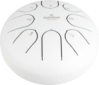 Shamann 6" 8 Notes C5 Major White Tongue Drum