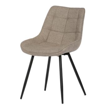 Jedálenská stolička Autronic 50x83 cm béžová látka CT-395 CRM2