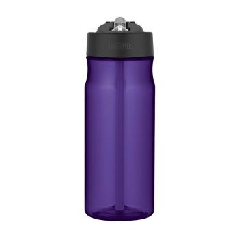 Thermos Hydratačná fľaša so slamkou - fialová 530 ml