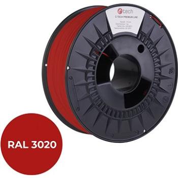 C-TECH filament PREMIUM LINE PLA dopravná červená RAL3020 (3DF-P-PLA1.75-3020)