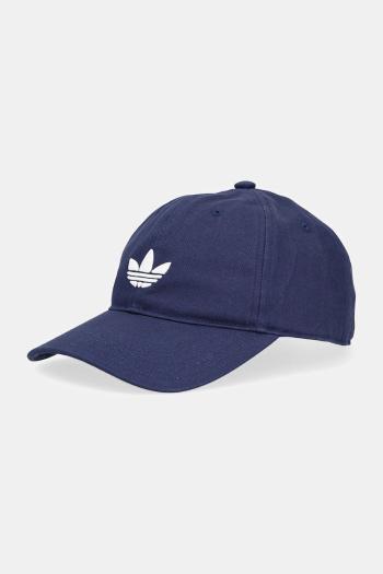 Bavlnená šiltovka adidas Originals tmavomodrá farba, JV7391