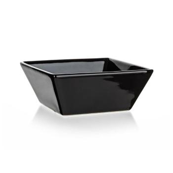 Bol Banquet MITO, 14 x 14 cm, negru