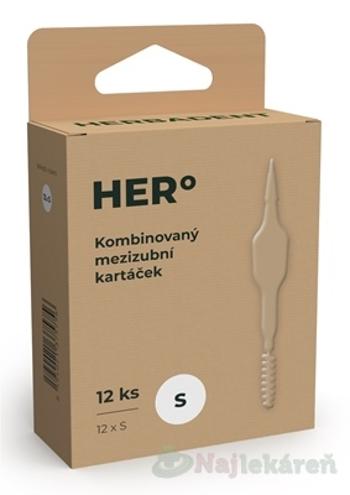 HERBADENT HERO medzizubné kefky S 12ks