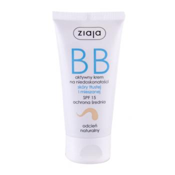 ZIAJA BB krém pre mastnú a zmiešanú pleť SPF 15 prirodzený odtieň 50 ml