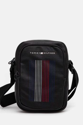 Malá taška Tommy Hilfiger čierna farba, AM0AM12457