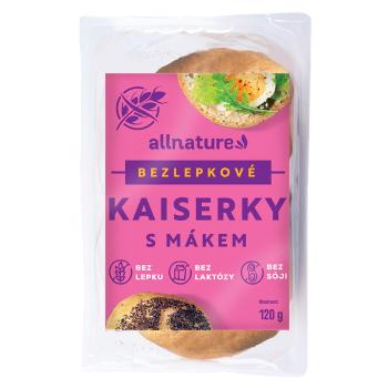 ALLNATURE Bezlepkové kaiserky s makom 120 g