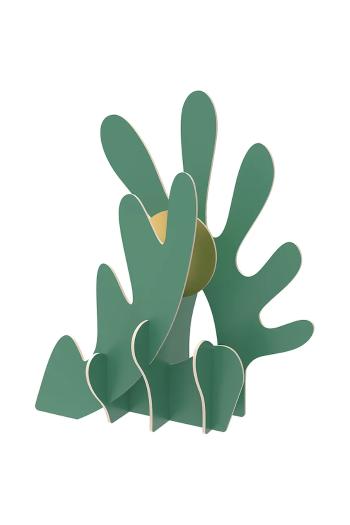 DIY dekoratívna figúrka Octaevo Earth zelená farba