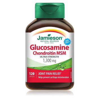 JAMIESON Glukózamin chondroitín MSM 1300 mg 120 tabliet