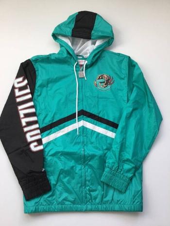 Mitchell & Ness jacket Vancouver Grizzlies Undeniable Full Zip Windbreaker teal - M