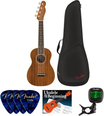 Fender Zuma Concert Ukulele WN Natural SET Natural Koncertné ukulele