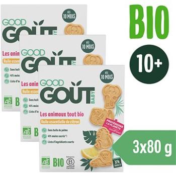 Good Gout BIO Citrónové zvieratká (3× 80 g) (8594200261535)