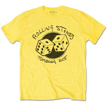 The Rolling Stones tričko Tumbling Dice Žltá XL