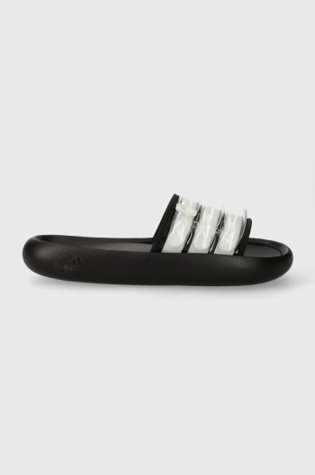 Šľapky adidas čierna farba, IG4155