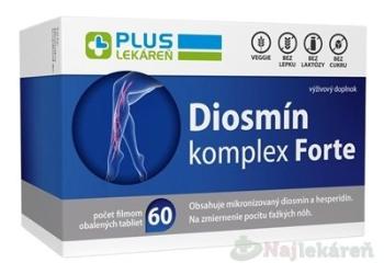 PLUS LEKÁREŇ Diosmín komplex Forte 60 tabliet