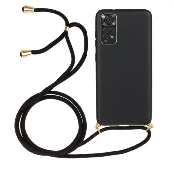 ROPE Kryt so šnúrkou Xiaomi Redmi Note 11 / Note 11S čierny