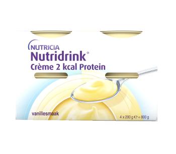 Nutridrink Creme 2 kcal Protein s příchutí vanilky 4x200 g