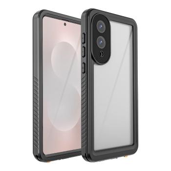SOLID IP68 Obojstranný kryt pre Samsung Galaxy S25 Edge čierny