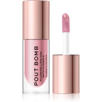 Makeup Revolution Pout Bomb lesk na pery pre väčší objem s vysokým leskom odtieň Sweetie 4.6 ml