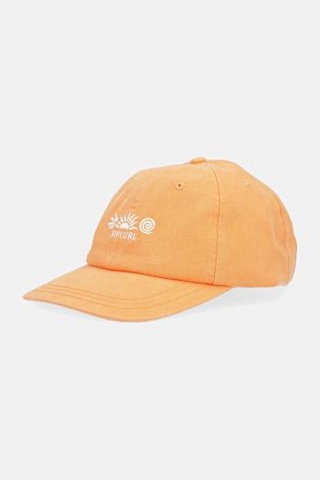 Bavlnená šiltovka Rip Curl fialová farba, s nášivkou, 04QWHE