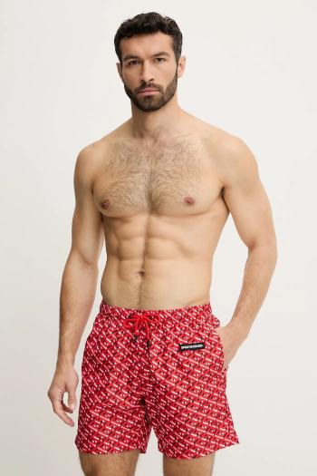 Plavkové šortky Sprayground červená farba, SP753RED