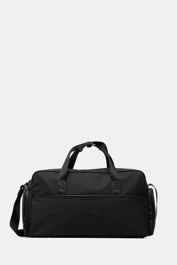 Športová taška EA7 Emporio Armani čierna farba, AF13811.7X000071