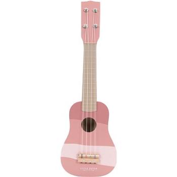 Little Dutch Gitara drevená Pink (8713291770140)
