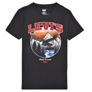 Levis  LVB SOAR LIKE AN EAGLE TEE  Tričká s krátkym rukávom Čierna