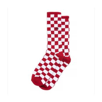 Vans  CHECKERBOARD CREW I  Vysoké ponožky Červená