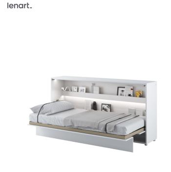 Dig-net nábytok Sklápacia posteľ Lenart BED CONCEPT BC-06 biela | 90 x 200 cm