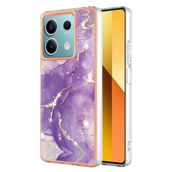 IMD MARBLE Ochranný kryt pre Xiaomi Redmi Note 13 5G PURPLE