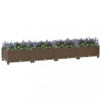 Vyvýšený záhon 160x40x23 cm PP Dekorhome