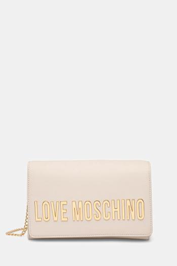 Kabelka Love Moschino béžová farba, JC4103PP1NKD0110