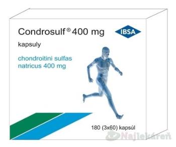 Condrosulf 400 mg cps.180 3 x 60 x 400 mg