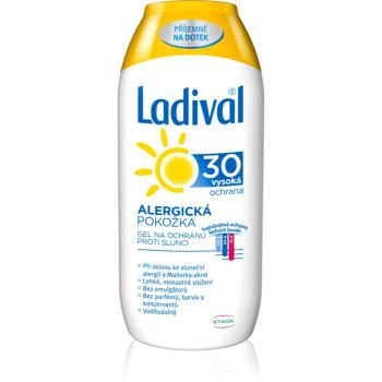 Ladival Allergic ochranný krémový gél na opaľovanie proti alergii na slnko SPF 30 200 ml