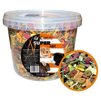 Fine Pet Super Mix Hlodavec, vedro 1,2 kg (8594028987280)