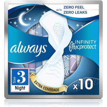 Always Infinity Night Size 3 egészségügyi betétek éjszakára 10 db